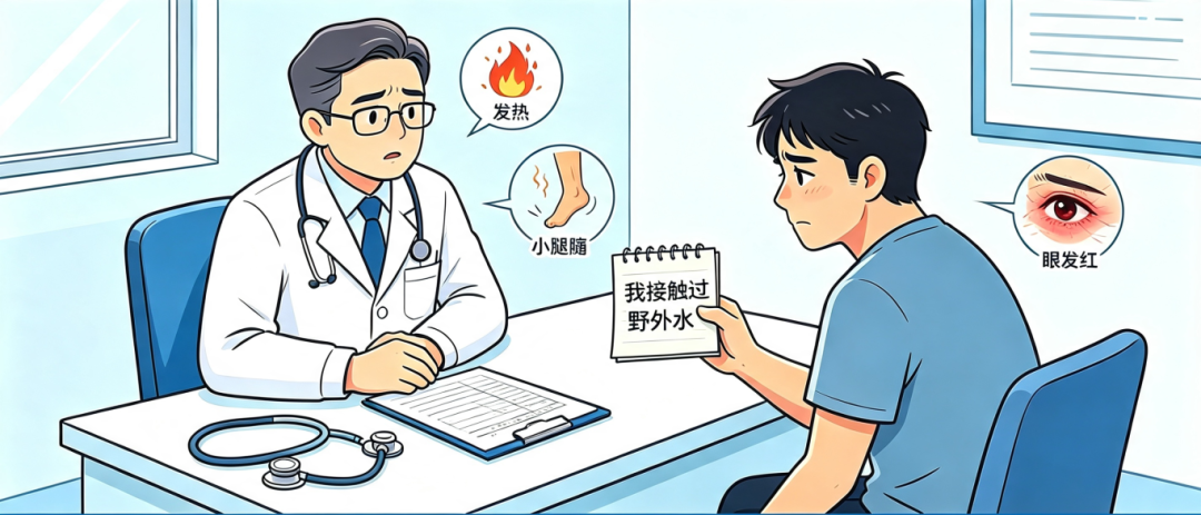 『华福科普』高热不退、双眼充血、小腿疼痛却找不到原因?警惕水中“钩”人的“隐形杀手” 『华福科普』高热不退、双眼充血、小腿疼痛却找不到原因?警惕水中“钩”人的“隐形杀手”