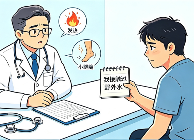 『华福科普』高热不退、双眼充血、小腿疼痛却找不到原因？警惕水中“钩”人的“隐形杀手”