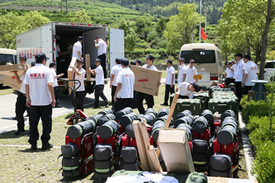 平战结合 常备不懈——我院省级紧急医学救援三队开展自然灾害应急救援演练 平战结合 常备不懈——我院省级紧急医学救援三队开展自然灾害应急救援演练