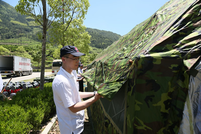 平战结合 常备不懈——我院省级紧急医学救援三队开展自然灾害应急救援演练 平战结合 常备不懈——我院省级紧急医学救援三队开展自然灾害应急救援演练