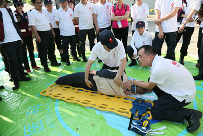 平战结合 常备不懈——我院省级紧急医学救援三队开展自然灾害应急救援演练 平战结合 常备不懈——我院省级紧急医学救援三队开展自然灾害应急救援演练