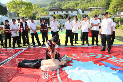 平战结合 常备不懈——我院省级紧急医学救援三队开展自然灾害应急救援演练 平战结合 常备不懈——我院省级紧急医学救援三队开展自然灾害应急救援演练