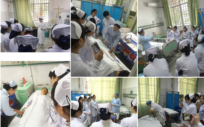 我院开展2018届护理实习生操作技能培训 我院开展2018届护理实习生操作技能培训