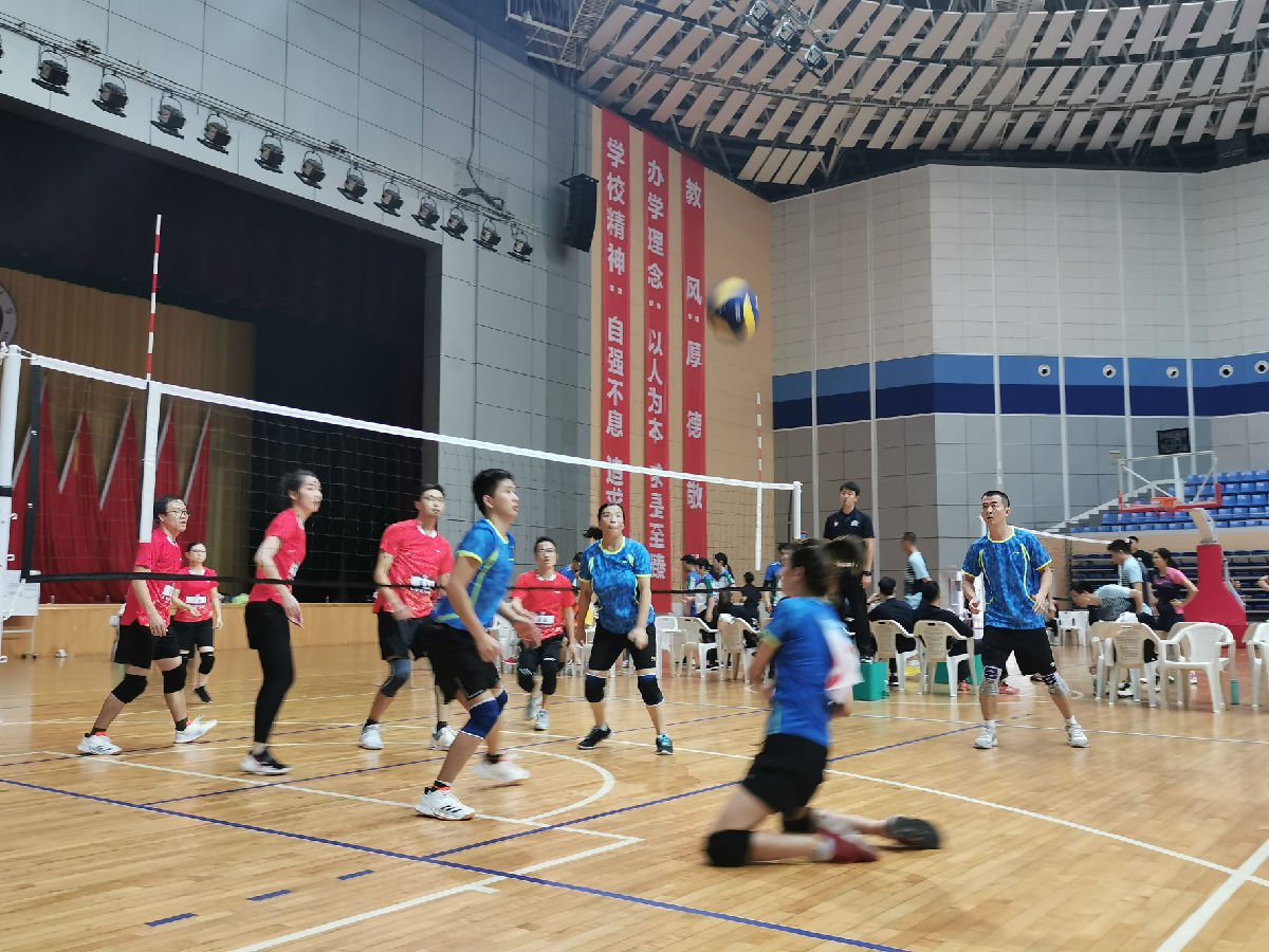 我院勇夺医大第38届运动会教职工气排球比赛桂冠