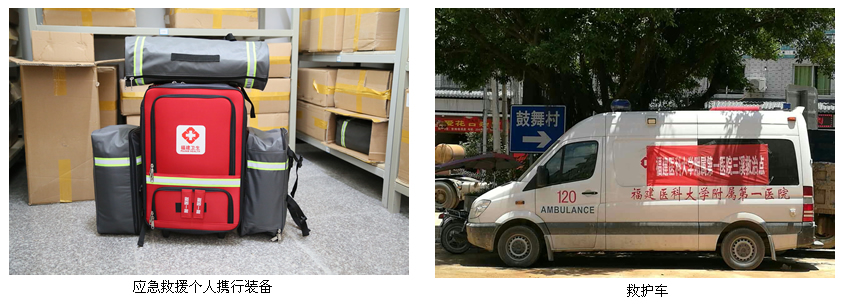 高效后勤保障前线救援 装备精良提升作战实力--福建医大附一医院应急救援医疗队赴闽清救援系列报道三 高效后勤保障前线救援 装备精良提升作战实力--福建医大附一医院应急救援医疗队赴闽清救援系列报道三