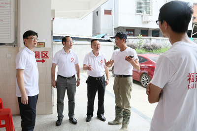 心系一线医疗队 鼓舞村前受鼓舞--福建医大附一医院应急救援医疗队赴闽清救援系列报道四 心系一线医疗队 鼓舞村前受鼓舞--福建医大附一医院应急救援医疗队赴闽清救援系列报道四