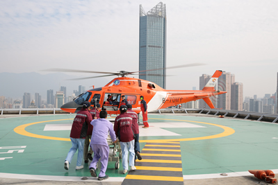 『高水平医院建设系列报道』福建医科大学附属第一医院开展福建省首次医联体跨区域成员单位患者空中120转运演练