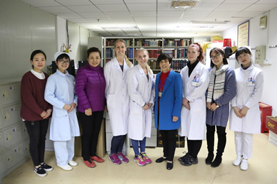 瑞典林奈大学护理实习生到我院参加临床护理学习与实践