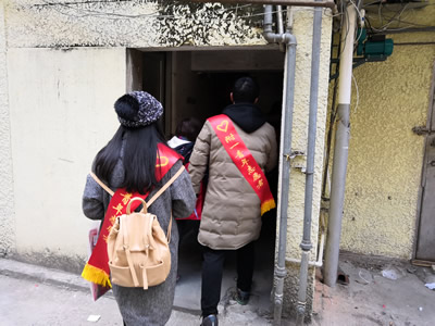 喜乐迎新春  孝老献爱行——第一临床医学院开展“新春送温暖”志愿者活动