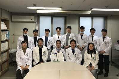 整形外科王美水主任医师在韩国研修获殊荣 整形外科王美水主任医师在韩国研修获殊荣