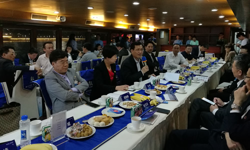 杨立勇院长应邀出席首届“数字中国”建设峰会——“闽江夜话”活动