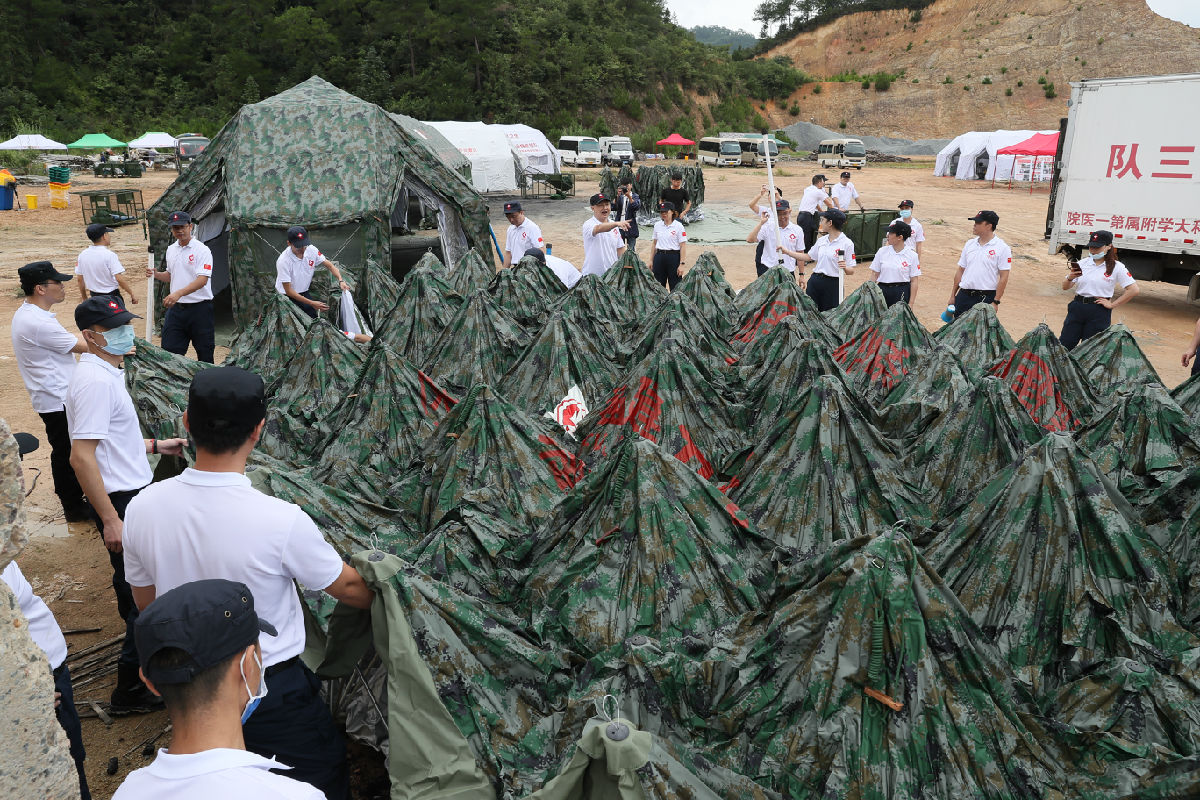 我院圆满完成福建省“健康使命-2020”泥石流灾害事件卫生应急救援综合演练任务 我院圆满完成福建省“健康使命-2020”泥石流灾害事件卫生应急救援综合演练任务