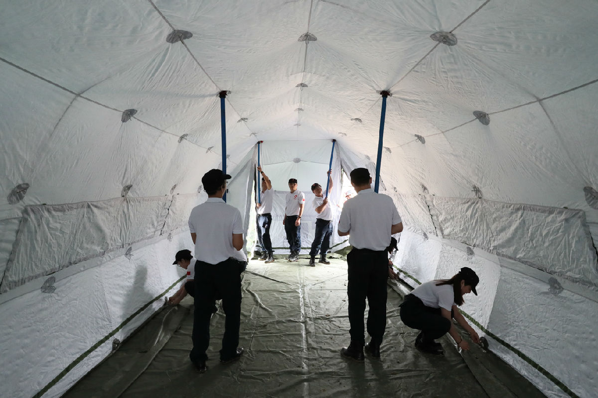 我院圆满完成福建省“健康使命-2020”泥石流灾害事件卫生应急救援综合演练任务 我院圆满完成福建省“健康使命-2020”泥石流灾害事件卫生应急救援综合演练任务